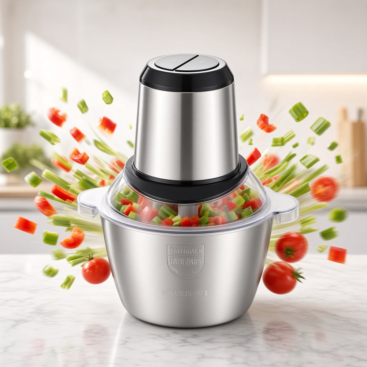 Picadora Procesadora Eléctrica 2L – 800W, 4 Cuchillas